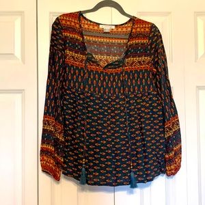 Woman’s boho style blouse